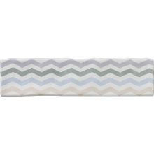 Bestile Chalk Lila Zig Zag Decor 7.5x30 см