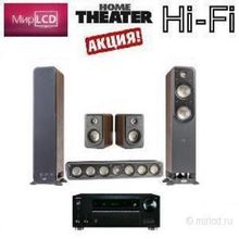 Mirlcd Polk Audio Signature 710 Brown + Onkyo TX-RZ710 Black АКЦИЯ !!!