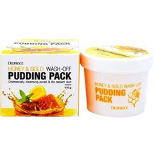 Deoproce Honey & Gold Wash Off Pudding Pack 110 г