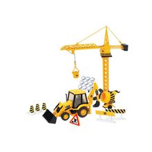 HTI Набор строительной техники с аксесуарами, HTI