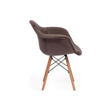 Tetchair Кресло CINDY SOFT (EAMES) (mod. 101), серый (HLR 24) натуральный