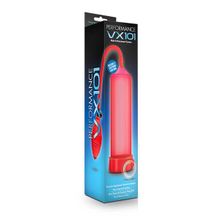 Blush Novelties Красная вакуумная помпа VX101 Male Enhancement Pump