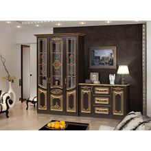 Стенка "Вивальди-1" компл.2 венге, золото