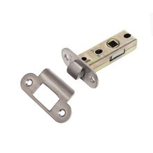 Защелка дверная межкомнатная PUERTO INL 4-45 SN овальн планка,ник.мат