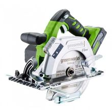 Пила дисковая GREENWORKS G24CS 24 V без акк и з у 1500507