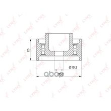 Ролик Обводной Ремня Грм LYNXauto арт. PB3019