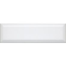 Керамическая плитка Kerama Marazzi Аккорд 9010 белый грань настенная 28,5х8,5