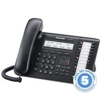 Системный телефон panasonic kx-dt543ru-b черный