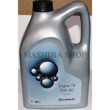 Масло моторное Lexus Engine oil 5W40 синтетическое 5 л