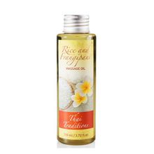 Масло массажное Рис и Франжипани Thai Traditions Rice and Frangipani massage oil 110мл