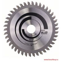 Bosch Пильный диск 130х20 16 мм 42 Multimaterial (2608641195 , 2.608.641.195)