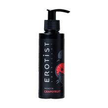 Erotist Lubricants Массажное масло Erotist GRAPEFRUIT с ароматом грейпфрута - 150 мл.