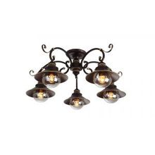 Потолочная люстра GRAZIOSO шоколад E27 5*60W 220V A4577PL-5CK