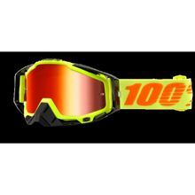 Очки 100% Racecraft Attack Yellow   Mirror Red Lens (50110-026-02)