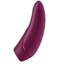 Satisfyer Бордовый вакуум-волновой стимулятор Satisfyer Curvy 1+