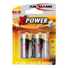 Батарейка ANSMANN LR14 X-POWER 5015623 BL2