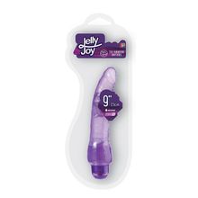 Dream Toys Фиолетовый вибратор-реалистик JELLY JOY 9INCH 10 RHYTHMS PURPLE - 23 см. (фиолетовый)