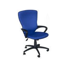Бюрократ (BURO) Кресло руководителя CH-818AXSN ткань темно-синяя 15-10