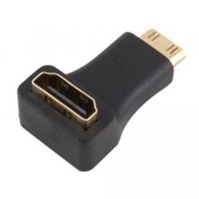 Адаптер miniHDMI M - HDMI F, угловой, SmartBuy (A117)