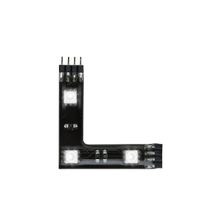 Paulmann. 70207 Угловой элемент yourLED 90°-Connector 3x0,72W Set RGB 12V DC Schwarz Kunststoff