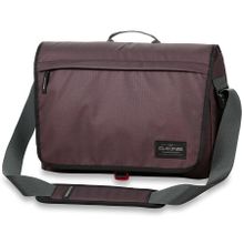 Мужская уличная средняя сумка Dakine Hudson 20L Sch Switch цвет коричнево-бордовый с отделением для ноутбука 15”