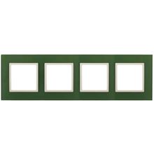 ЭРА Рамка 4-постовая ЭРА Elegance 14-5104-27 Б0034535 ID - 244541