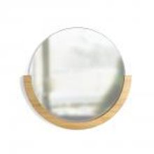 Umbra Зеркало настенное MIRA натуральное дерево арт. 358778-390
