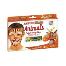Alpino Для детского макияжа Животные 6 цветов по 5 гр