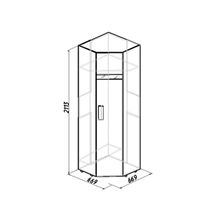 ПМ: Глазов Hyper Шкаф угловой 2