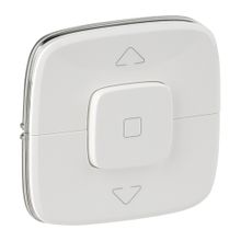 Valena ALLURE.Лицевая панель для выключателя жалюзи и рольставней.Белая | код 755145 | Legrand