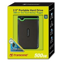 Внешний жесткий диск Transcend StoreJet 25M3 500GB