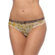 Трусы женские Just Cavalli L06-B276, цвет желтый коричневый, 4