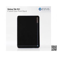 Чехол ZENUS для Galaxy Tab Tab 2 10.1 Leather Case with Stand Estime Color Point Series (Real Black)