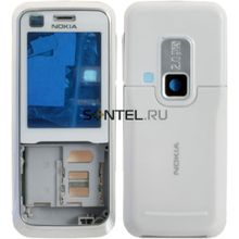 Корпус Class A-A-A Nokia 6120 classic белый