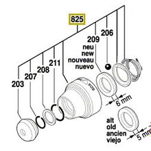 Bosch Патрон для GBH 2-28 DV (16170006CB , 1.617.000.6CB)
