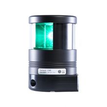 DHR Бортовой огонь светодиодный DHR DHR40 40.01.00.01 24 В 4,2 Вт боковое крепление зеленый для судов до 20 м