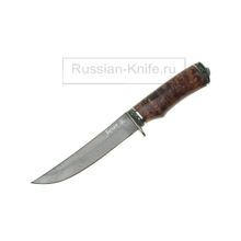 Нож Лис (булат), карельская береза, А. Жбанов