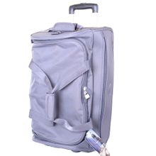 Сумка двух на колесах GM081 серая