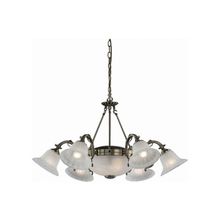 Odeon Light 1994 8 PIUME ODL11 009 бронза E14;E27 6x40W + 2x60W