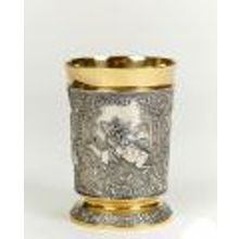 Серебряная рюмка Охота 086_SR