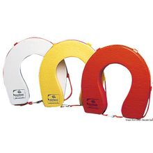 Osculati Soft horseshoe lifebuoy white PVC accessorized, 22.419.00