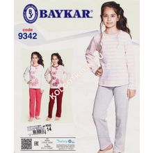 Пижама для девочек - Baykar - 9342