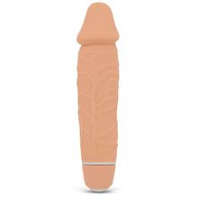 Телесный вибратор PURRFECT SILICONE CLASSIC MINI - 15 см. телесный