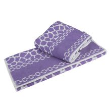 Махровое полотенце 70x140 "MARBLE", лиловый, 100% Хлопок