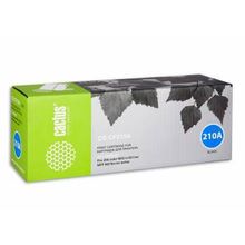 Тонер Картридж Cactus CS-CF210A черный для HP LaserJet Pro 200 M251 M276 (1600стр.)