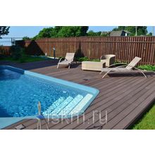 Террасная доска декинг SW-Decking SALIX черная 6,0 м