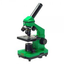 Микроскоп Микромед Эврика 40–400х в кейсе (лайм)