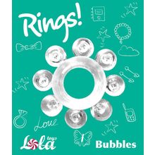 Прозрачное эрекционное кольцо Rings Bubbles