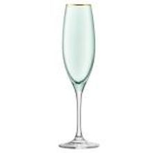 LSA International Набор из 2 бокалов флейт для шампанского sorbet 225 мл зелёный арт. G978-08-202