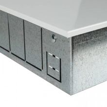 Шкаф распределительный встроенный 4-5 выхода (ШРН-1) 670x125x496 Stout, SCC-0002-000045